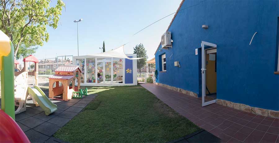 Escuela infantil en las Rozas con Jardín